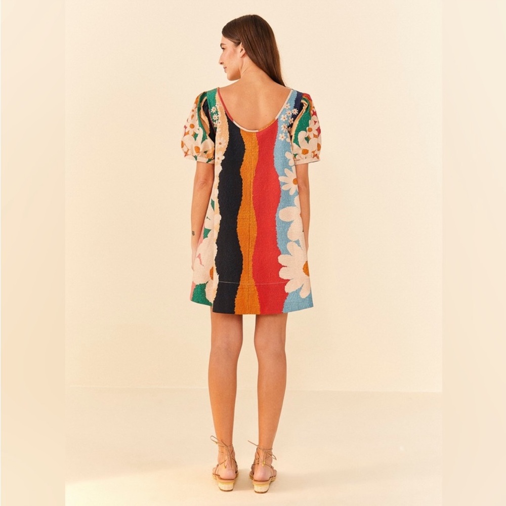 FARM Rio Super Fun Daisy Mini Dress